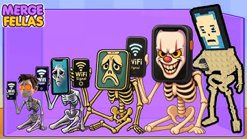 Merge Anomaly Merge Fellas Boss + Boss⁉️ POT HOTSPOT, Brainrot 5, SAHUR, HYBIRD, Robot,Zombie UPDATE