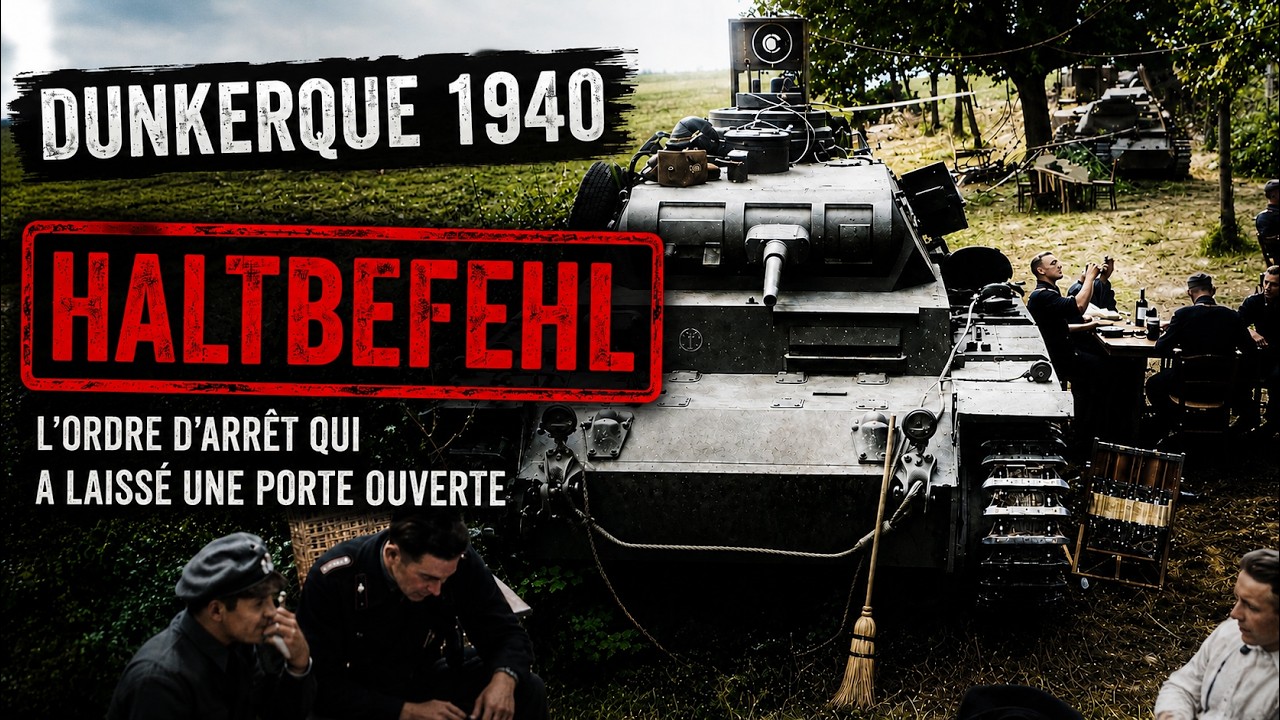 J’étais en train de relire les archives militaires quand je suis tombé sur un ordre signé de la main d’Hitler qui m’a glacé le sang. Le 24 mai 1940, ses chars étaient à dix-huit kilomètres de...
