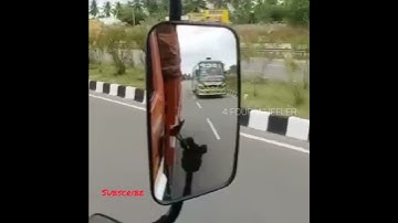 covai to Erode scp bus overtake video in 4 FOUR WHEELER