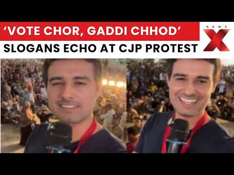 Dhruv Rathee Joins Bengaluru Protest Over SIR, Demands CEC Gyanesh Kumar’s Resignation | NewsX