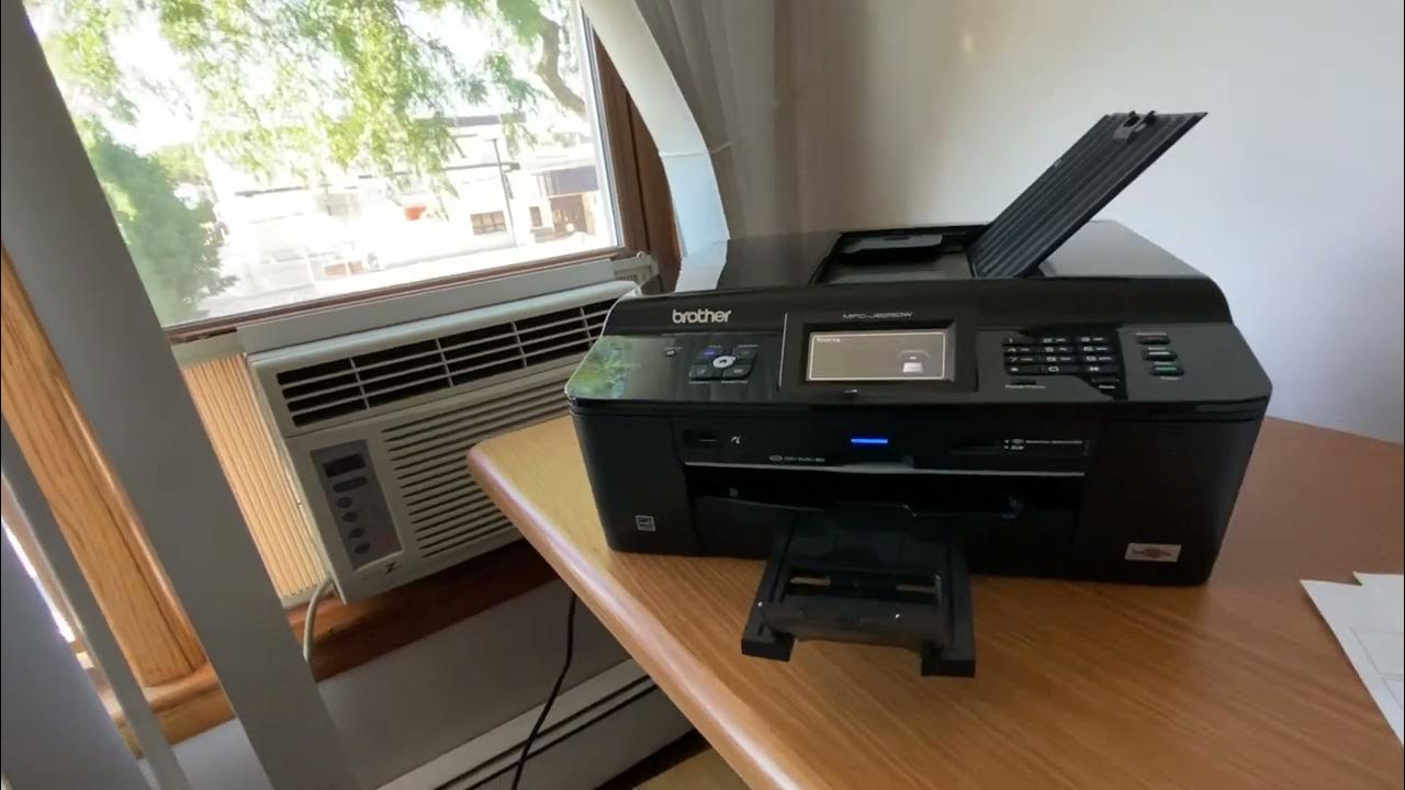Brother MFCJ825DW Wireless AIO Printer Scanner Copier Fax CD/DVDVideo
