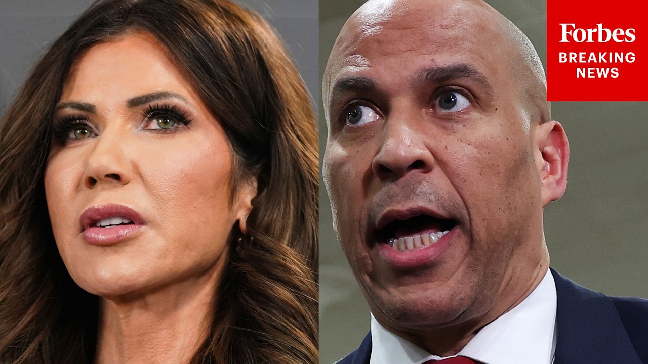 BREAKING NEWS: Cory Booker Calls For Kristi Noem 'To Be Held To Account' After She Leaves DHS Role