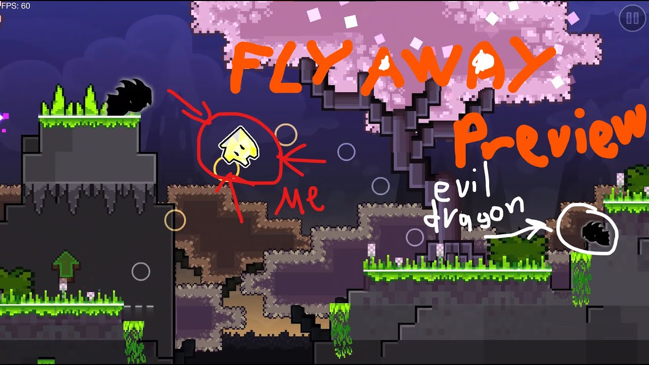 FLY AWAY (the name is temporary) Preview 1 | Geometry Dash - YouTube