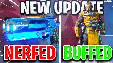 *NEW* APEX LEGENDS UPDATE PATCH NOTES! - Wingman NERF, Peacekeeper NERF, + MORE! (New Apex Update)
