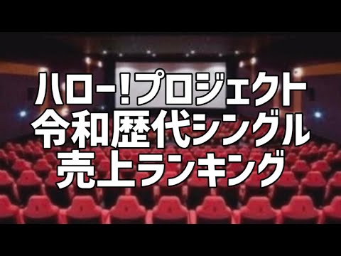ハロー!プロジェクト令和歴代シングル売上ランキング