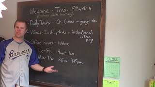 Welcome Traditional Physics Continuous Offsite Learning