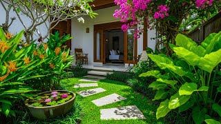Transform Your Small Front Yard into a Tropical Oasis | Stunning Garden Inspiration