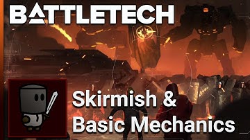 Skirmish and Basic Combat Mechanics - BattleTech (2018) Gameplay