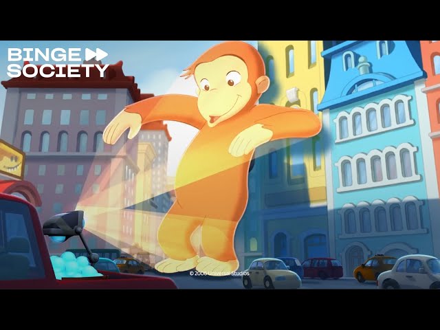 Curious George | The Giant George Hologram | Cartoon For Kids class=