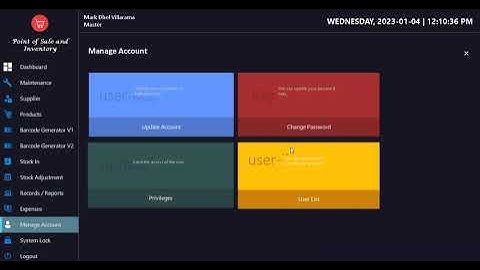 Pharmacy POS and Inventory System using VBNET