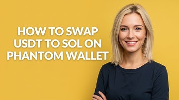 HOW TO SWAP USDT TO SOL ON PHANTOM WALLET - Julia