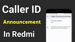 Caller Id Announcement In Mi Phone | Caller Id Announcement screenshot 5