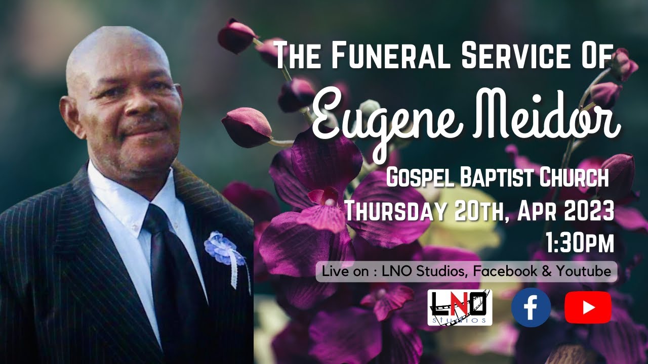 The Funeral Service of Eugene Meidor - YouTube