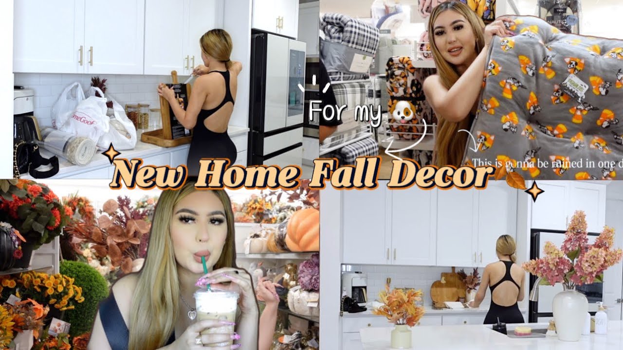 Decorating My NEW House for Fall🤎 | Trying FALL COFFEE, Cozy Makeover!!