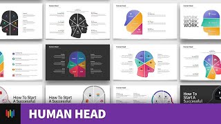 Human Head Shapes PowerPoint Templates