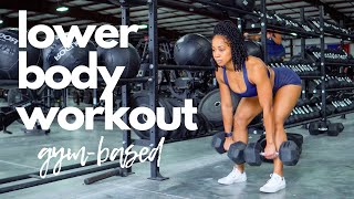 lower body workout | gym-based