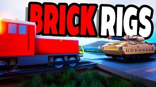 Brick Rigs - TRAIN VS TANK screenshot 1