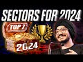 Top 7 sectors for 2024 