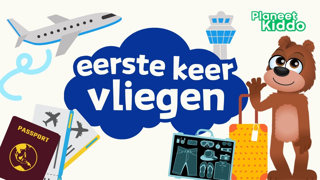 ✈️ Op Het Vliegveld & In Het Vliegtuig | Voor De Eerste Keer Vliegen MASTERCLASS | Groep 1-4