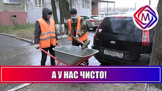 В Большом Подольске Проводятся Рейды По Проверке Содержания Дворовых Территорий