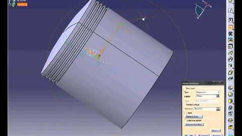 Catia Piston Modelling and Drafting