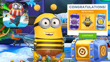 Minion rush Bee costume MINIONS daily challenge fullscreen gameplay walkthrough android ios
