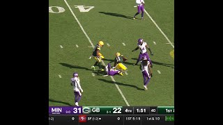 Celebrity Jayden Reed catches for a 21-yard Gain vs. Minnesota Vikings Wealth