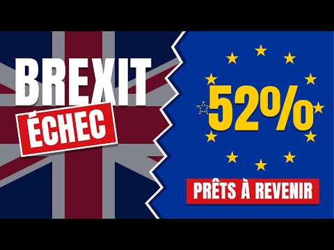 52% pour le retour dans l'UE : le Brexit a-t-il échoué ?