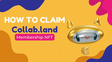 How to claim Collab.land membership NFT (No gas fee needed)