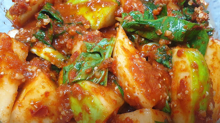 석박지 맛있게 담그는법, 쉽고 간단하게 맛있는 섞박지 만들기