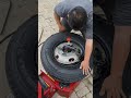 Powerful Tire Changing Machine in Action 🔧🔥