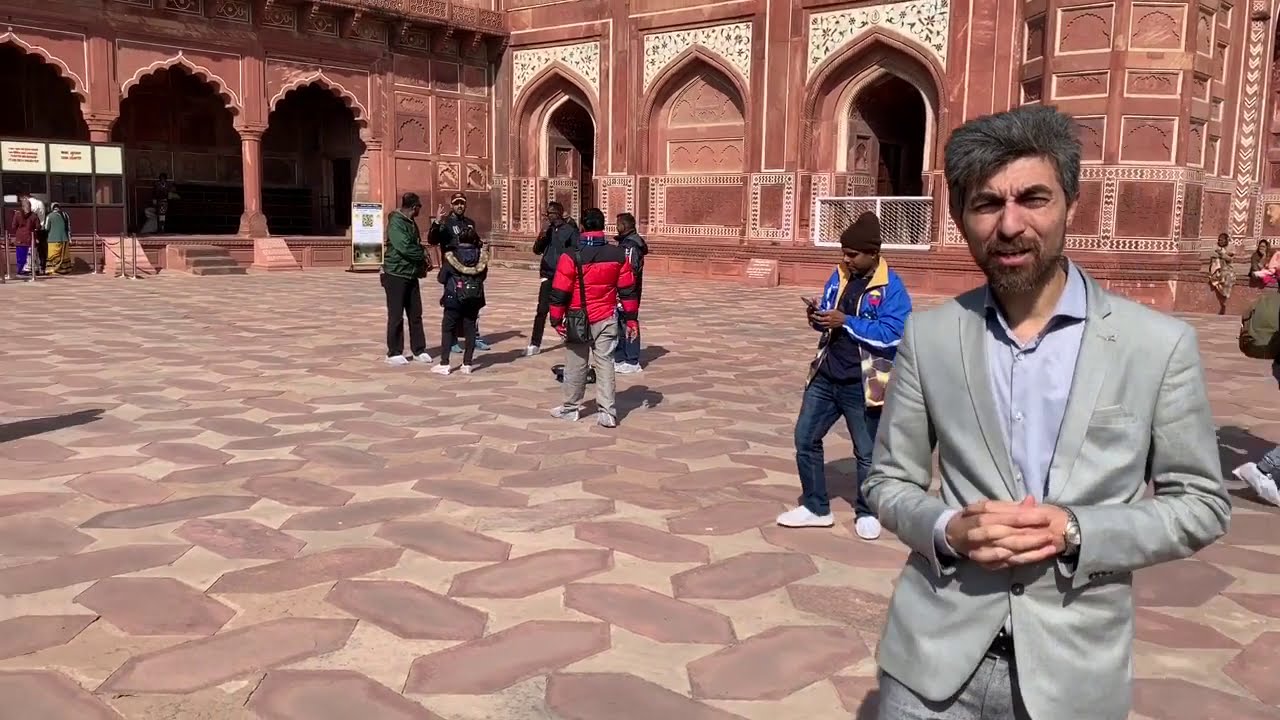 Atif Raj Mahal visiting Taj Mahal with Atif Tauqeer - YouTube