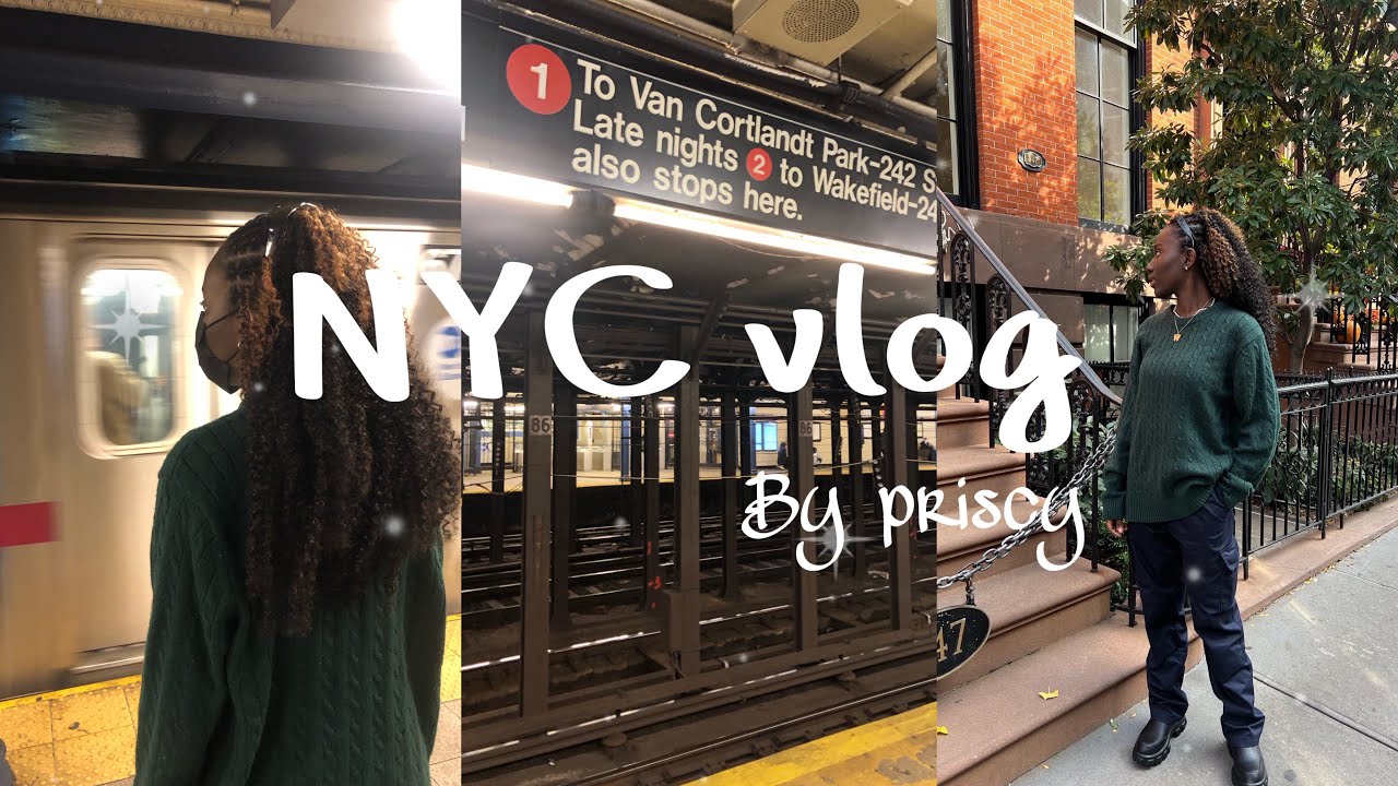 NYC vlog|| moving, exploring the city + a day in my life ;)