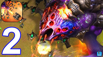 SciFi Survivor - Gameplay Walkthrough Part 2 All Tanks Unlocked Army War Commander Defense (Android)