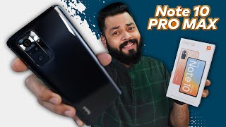 Celebrity Redmi Note 10 Pro Max Unboxing And First Impressions ⚡ 120Hz sAMOLED, 108MP Camera, SD 732G & More Wealth