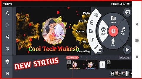 How to create awesome whatsapp status video | Kinemaster tutorial (Part-66) ||