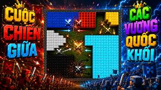 Cuộc Chiến Giữa Các Vương Quốc Khối Trong Minecraft screenshot 1