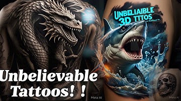 Best Hyper Realistic Tattoos – Mind-Blowing 3D Tattoo Art on Skin