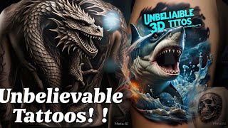Best Hyper Realistic Tattoos Mind-Blowing 3D Tattoo Art On Skin