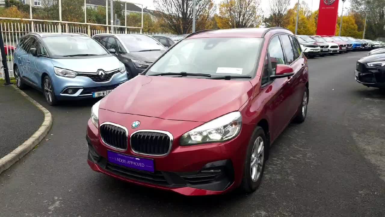 XUI1191 - 2019 BMW 2 Series 218I SE GRAN TOURER RefId: 427932