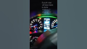 Suzuki CIAZ All key Loss Successfully done by SRS Key maker