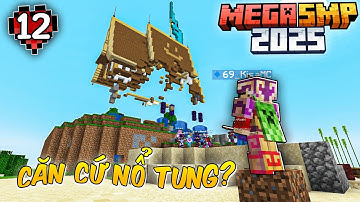Minecraft MEGA SMP 2025 Tập 12: Kẻ Nào Đã Phá Hủy Căn Cứ BĂNG CƯỚP SA MẠC?!!