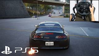 Toyota Supra Mk4 - Carx Street Ps5 Logitech G923 Gameplay