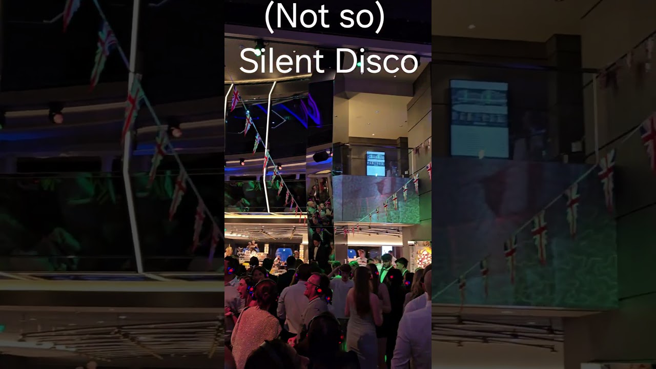 🚢🎶Not so Silent Disco on board the Amazing MSC Virtuosa en route to Norway. #msc #virtuosa #cruise
