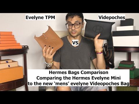 Hermes EVELYNE MINI VS PM  LOVE OR HATE? WHAT FITS,, COMPARISON