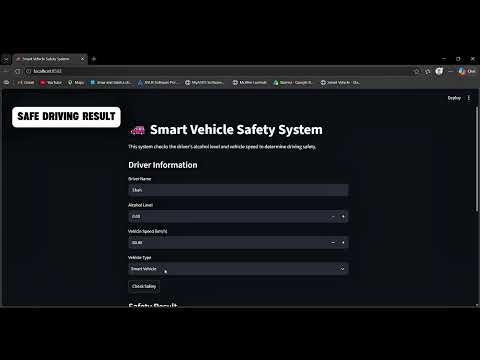 PBA Live Demo | Smart Vehicle Alcohol Detection System | DFK50083 Python Programming