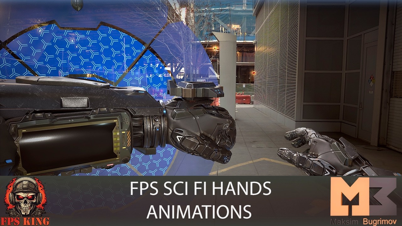 FPS Sci-Fi Hands Empty Animations