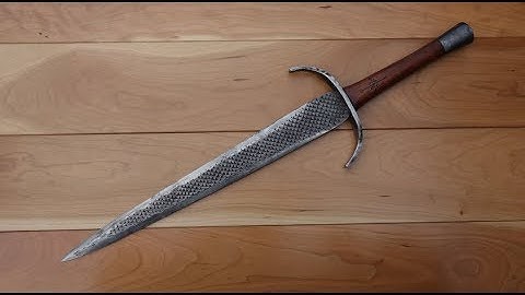 Making A Dagger From An Old File (part 2 of 2)