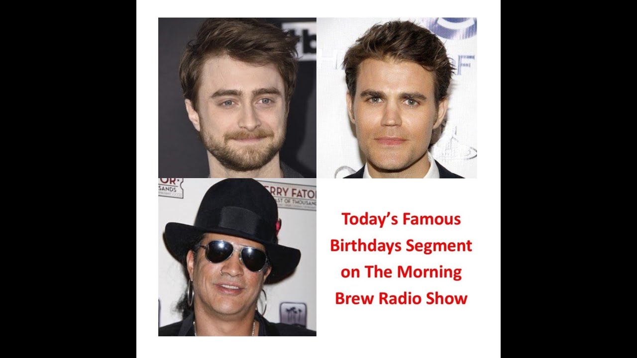 Daniel Radcliffe Paul Wesley Slash Deandre Ayton Among Today S Famous Birthday Celebrants Youtube