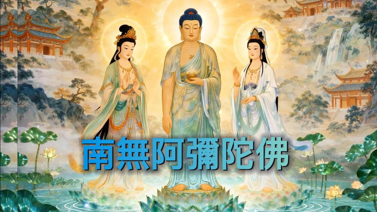 NAMO AMITUOFO | 輕聲念誦聖名 · 專注正念 · 純淨心靈 · 慈悲之光 · 豐盛功德 · 身心安寧